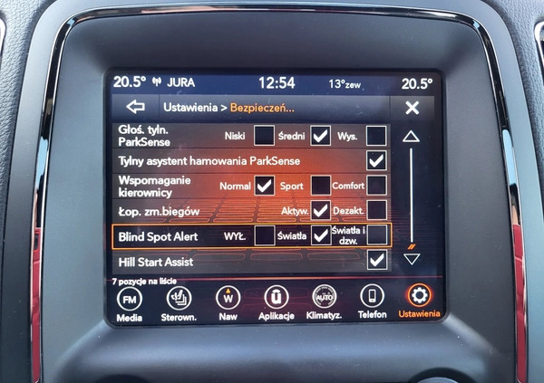 Dodge Durango cena 169998 przebieg: 35000, rok produkcji 2020 z Częstochowa małe 326